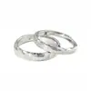 Anillos de Pareja Estilo Sureño, Plata Pura 999, Lujo Ligero, Regalo de San Valentín 520 de Gama Alta para Novio o Novia