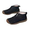 Zapatos de Algodón Populares de Caña Alta para Invierno 2025 Nuevos Zapatos para Mujer Forrados de Felpa y Engrosados Zapatos para Madre Suela Suave Superficie Suave Cómodos Zapatos Blancos