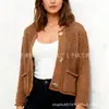 Nuevo Suéter Otoño e Invierno 2026 Estilo Europeo y Americano Holgado de Botones Sencillos con Decoración de Bolsillo Cardigan de Punto de Manga Larga Abrigo Grueso de Punto