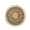 Esterilla Aislante Térmico Transfronteriza, Mantel Individual para Mesa de Comedor, Posavasos Anti-quemaduras para Tazón, Decoración de Pared, Posavasos Tejido de Paja, Mantel Individual Resistente al Calor, Tejido de Estilo Natural