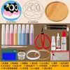 Kit de Ferramentas e Materiais de Esmalte Cloisonné para Fazer um Conjunto Completo de Pinturas Coloridas com Areia DIY para a Aula de Artesanato do Patrimônio Cultural Imaterial da Escola