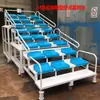 Soporte de Árbitro Móvil Retráctil para Línea de Meta Tribuna de Cronometraje para Estadio Escolar Campo Deportivo Tribuna para Competencia de Atletismo