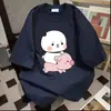 Camiseta de manga corta con estampado divertido de oso estilo americano de seda de leche para estudiantes hombres y mujeres, corte holgado, top casual de verano ins, moderno