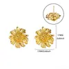 Moda Transfronteriza Elegantes Pendientes de Mariposa de Acero Inoxidable Geométricos Elegantes con Perlas Estilo Trendy Ins Pendientes de Diseño Personalizado