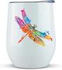 Amazon Taza de Huevo de Sublimación Explosiva Copa de Vino de Boda Nupcial Termo de Acero Inoxidable 12 oz Regalo