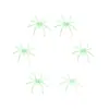 Araña de Plástico de Halloween Amazon Araña Luminosa Accesorios de Truco Araña Algodón Ruinas de Casa Embrujada