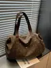 2026 Nova Bolsa Estampa de Leopardo Estilo Preguiçoso Tendência de Moda Nicho Bolsa de Mão Retrô Bolsa de Ombro Viagem Diária Feminina Sensação de Alto Padrão