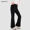 Roupas Infantis Calças Casuais para Meninas 2026 Outono Novo Calças de Yoga Estilosas para Crianças Leggings de Alta Elasticidade para Crianças Mais Velhas