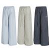 Punto de Venta Estilo Nuevo 2025 Pantalones Casuales Personalizados para Mujer Pantalones de Algodón Pantalones Rectos Pantalones de Algodón de Color Sólido Suministro Directo al Por Mayor 34