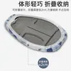Mini tabla de planchar para el hogar, pequeña almohadilla para plancha eléctrica, tabla de planchar colgante, tabla de planchar de escritorio, tabla de planchar plegable de mano para uso en escritorio