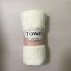 Toalha de Coral Fleece de Alta Densidade, Espessa e Absorvente, para Uso Diário em Casa, Corte de Borda, para Lavar o Rosto, Atacado, Limpar o Rosto, Presente, Macia, Doméstica