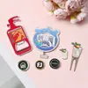 Insignias Metálicas Personalizadas con Logo, Pintura Esmaltada, Insignias Conmemorativas Corporativas, Imanes de Refrigerador de Dibujos Animados en Relieve, Medallas Hechas a Medida
