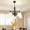 Lámparas mayoreo candelabro ingeniería lámpara de sala de estar lámpara de dormitorio simple americana candelabro de techo simple europeo decoración rentable