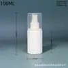 Fornecedor Fabrica Frascos Brancos com Tampa Spray Feitos de Material Hdpe com Capacidade de 100-200ml, Frascos Plásticos Universais para Loção