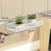 Estante simple para balcón, soporte colgante para flores para barandilla de ventana