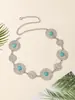 Nueva cadena corporal metálica retro de estilo nacional para mujer, decoración de vestido, cadena de cintura, sello de cintura, venta al por mayor de fábrica
