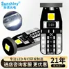Luz Led Universal T10 para Coche Luz de Posición Luz de Techo 3030-3Smd Bombilla de Coche Lente Decodificación Luz de Lectura
