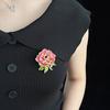 Broche Exquisito de Flor de Peônia de Alta Qualidade Moda Nacional Clássico Chinês Corsage Elegante Pin Flor Acessórios Cheongsam Hanfu