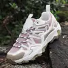 Zapatos de Montañismo Unisex Transpirables Antideslizantes Resistentes al Desgaste para Camping al Aire Libre Viajes Todoterreno Malla Deportivos Casuales Zapatos de Senderismo
