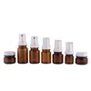 Botella de Spray Cosmético de 30 ml en Stock, Tarro de Crema de 30 g, Botella de Spray Pequeña, Botella Transparente de Loción para el Cuidado de la Piel de 50 ml