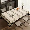 Mantel vintage estilo francés, impermeable y resistente al aceite, no necesita lavado, nuevo mantel de PVC 2026, mesa de centro de lujo ligero y de alta gama