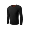 Ropa interior térmica de forro polar para hombre y mujer, con forro de forro polar y engrosada, camiseta de manga larga de una sola capa y pantalones, talla grande, conjunto de pareja a prueba de frío