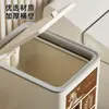 Cubo de basura con tapa operada con el pie para baño, inodoro, hueco estrecho, uso doméstico, con tapa, gran capacidad, papelera para huecos estrechos