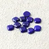 Cabochão Quadrado Bruto de Mineral Natural Lápis Lazúli Afegão Personalizado Cabochão Ovalado Liso Sem Tratamento Pedra Solta