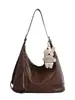 Bolso tote versátil y sencillo para mujer, nuevo modelo 2026, versátil bolso de axila de gran capacidad para el trabajo y los desplazamientos, bolso de hombro y cruzado