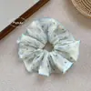 Nuevo Estilo Coreano Floral Suave Anillo para el Pelo de Intestino Grueso Chica Dulce Alta Elasticidad Cola de Caballo Accesorios para el Cabello