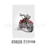 Nova pintura de ferro retrô nostálgica motocicleta bar restaurante pintura de parede decorativa decoração de parede parede de fotos sinal
