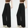 Pantalones de Fitness Rectos de Cintura Alta Adelgazantes para Mujer Talla Grande MM Gordita Sueltos con Caída Transpirables de Secado Rápido para Correr Entrenamiento