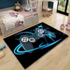 Alfombra de Suelo Decorativa para Habitación de Videojuegos E-sports, Alfombrilla para Mesa de Café de Sofá de Sala de Estar, Manta para Mesita de Noche de Dormitorio, Alfombrilla para Mando de Juego Transfronterizo
