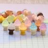 Imitação de pão, biscoito de chocolate, comida, mistura de brincadeira, faça você mesmo, capa de celular, acessórios para cabelo, grampo de cabelo, enfeites de brinquedo infantil, acessórios