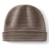Novo gorro de cashmere, gorro unissex versátil de tricô, chapéu à prova de frio e quente, chapéu para ciclismo ao ar livre, chapéu para clima frio, chapéu de lã