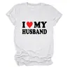 Yo Mi Marido Amazon Ebay Estación Independiente Moda Elegante Camiseta de Mujer Cuello Redondo Manga Corta Ropa Interior Exportación