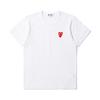 Jogue Ami de Verão Bolinhas Mosaico Coração Empilhado Coração Vermelho Amor Unissex Casal Manga Curta Camiseta Casual Versátil