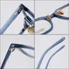 Gafas de Montura Negra para Mujer, Montura de PC, Luz Azul Antirreflejante, Gafas sin Graduación, Lentes Protectoras, Patillas Recubiertas de Goma, Aspecto Natural, Versátil, Mayoreo