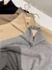 Coleção pessoal do proprietário! Camada base de lã com gola livre de cashmere outono e inverno suéter modelador camada base de tricô versátil
