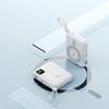 Mini compacto transfronterizo con autocinturón tesoro de carga magnética carga inalámbrica carga rápida batería móvil recargable tesoro de carga para reloj