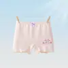 Pantalones Cortos de Seguridad para Niñas Algodón Puro Grado A Dos en Uno Boxer Antiexposición para Niñas de 10 a 15 Años