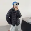 2026 Nueva Chaqueta de Algodón Canalé Ajustada Estilo Coreano para Mujer Invierno Ligera Chaqueta de Algodón para Pareja Chaqueta Cálida con Capucha Ropa de Algodón