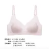 Sutiã de Renda Francesa com Bojo Triângulo para Mulheres Fino Push-up Seios Pequenos Lingerie Sexy Liquidação Fora de Época