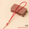 Corda de Mão com Mantra de Seis Caracteres DIY Corda de Ágata Dourada Corda de Brinquedo de Calcedônia Corda para Pendurar no Carro de Jade de Cristal Atacado