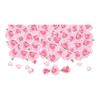 Decoração de rosa rosa romântica quarto adesivos de parede de flores adesivos de chão sala de estar banheiro papel de parede FX82023