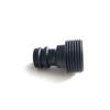 Conector adaptador de rosca gruesa de conexión rápida de 6 minutos para manguera de agua de lavado de autos, accesorio de tubería, alambre exterior de plástico, diente grueso