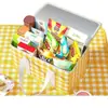 Bolsa de Almacenamiento para Picnic al Aire Libre, Bolsa Refrigeradora para Mantener Fresco en Camping, Bolsa para Lonchera de Gran Capacidad Extra, Bolsa de Hielo