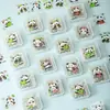 Pegatinas Creativas de Caja de Panda Dibujos Animados Impermeables Estilo Ins Pegatinas de Decoración para Diario de Mascotas Venta al por Mayor para Estudiantes de Primaria