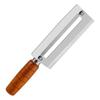 Cuchillo para Piña Engrosado de Fabricante Juego de Cuatro Piezas Extractor de Ojos Pinza para Piña Pala en Forma de V Cuchillo Curvo Cuchillo Pelador de Acero Inoxidable Cuchillo para Caña de Azúcar