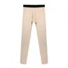 Pantalones Térmicos Gruesos Forrados de Polar para Hombre, Ropa Interior a Prueba de Frío para Otoño e Invierno, Pantalones Térmicos de una Pieza Sin Costuras de Lana y Seda para Hombre